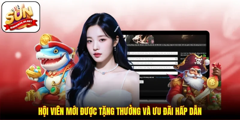Hội viên mới được tặng thưởng và ưu đãi hấp dẫn