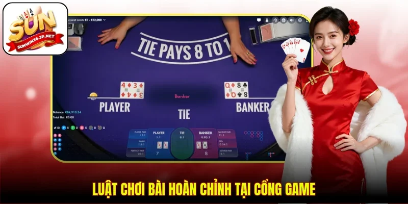 Luật chơi bài hoàn chỉnh tại cổng game