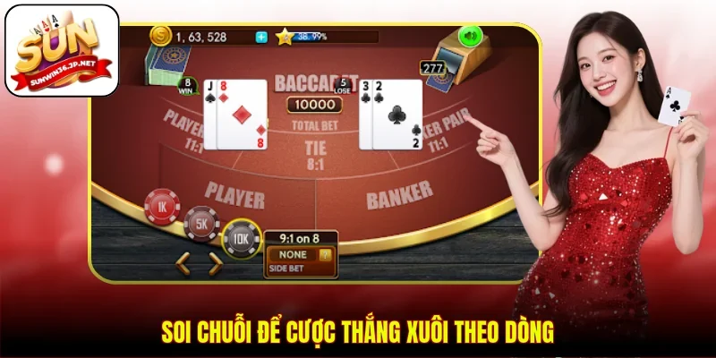 Soi chuỗi để cược thắng xuôi theo dòng